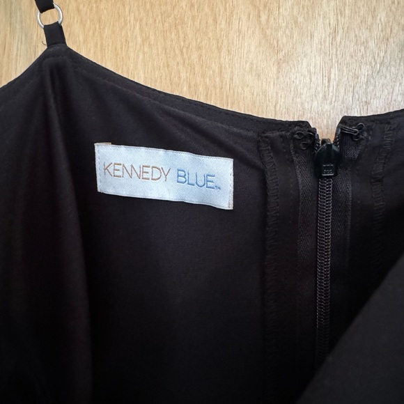 Black satin beautiful gown, worn once and in perfect condition! Bridesmaid/guest - Picture 5 of 7